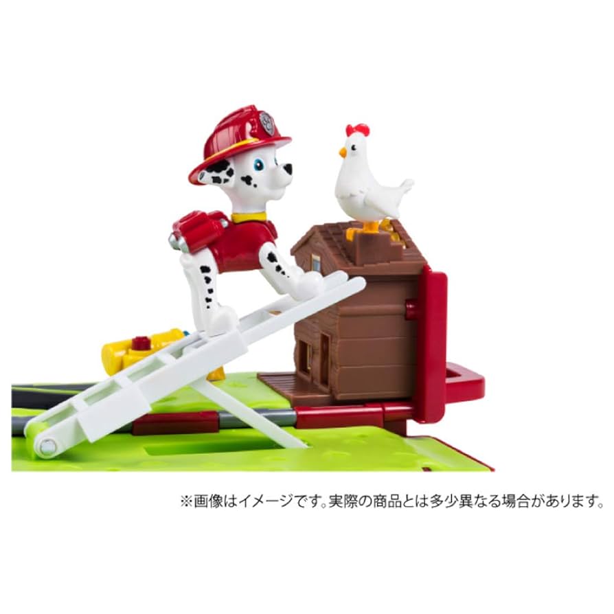 まとめ売り　パウパトロールずかん、 ファイヤートラック、おもちゃセット パウ・パトロール ダイキャストビークル マーシャル ファイヤー